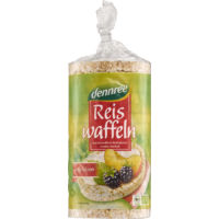 WAFLE RYŻOWE PEŁNOZIARNISTE BEZGLUTENOWE BIO 100g 12356