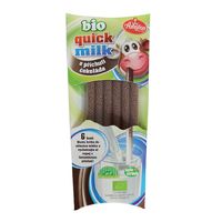 SŁOMKI DO AROMATYZOWANIA MLEKA O SMAKU CZEKOLADOWYM BIO (6 x 6g) 36g 11855