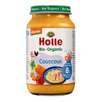 WARZYWA Z KURCZAKIEM I KASZĄ KUSKUS OD 8 MIESIĄCA DEMETER BIO 220g (SŁOIK) 29402