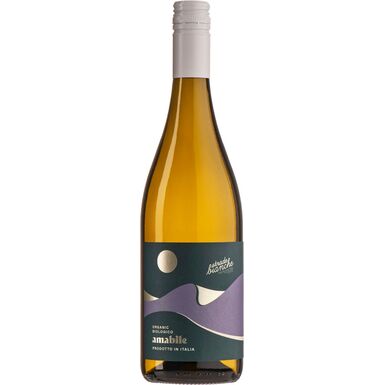 WINO STRADE BIANCHE AMABILE BIAŁE SŁODKIE BIO 0,75L (WŁOCHY)