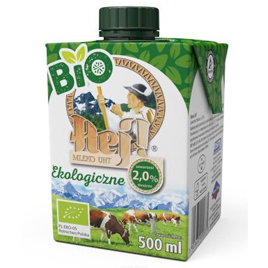 MLEKO UHT 2 % BIO 500ml 