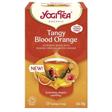 HERBATKA ORZEŹWIAJĄCA CZERWONA POMARAŃCZA (TANGY BLOOD ORANGE) BIO (17 x 2g) 34g 
