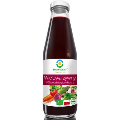 SOK WIELOWARZYWNY KISZONY NFC BEZGLUTENOWY BIO 500ml 