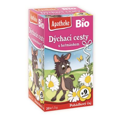 HERBATKA DLA DZIECI NA DROGI ODDECHOWE PO 9 MIESIĄCU BIO (20 x 1,5g) 30g 