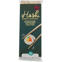 PAŁECZKI BAMBUSOWE (HASHI) DO SUSHI I DAŃ AZJATYCKICH (10 par) 11251