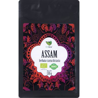HERBATA CZARNA LIŚCIASTA ASSAM BIO 130g 