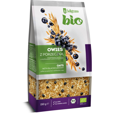 OWIES EKSPANDOWANY Z CZARNĄ PORZECZKĄ BIO 150g 