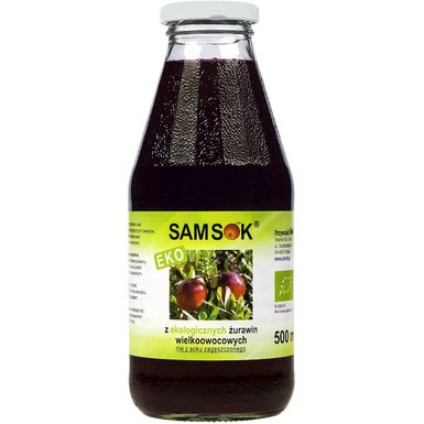 SOK Z ŻURAWINY WIELKOOWOCOWEJ NFC BIO 500ml 
