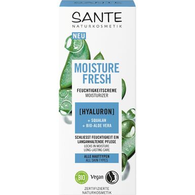 KREM DO TWARZY NAWILŻAJĄCY Z KWASEM HIALURONOWYM, SKWALANEM I ALOESEM ECO 50ml 