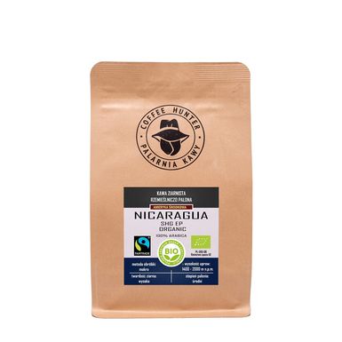 KAWA ZIARNISTA ARABICA 100 % NIKARAGUA FAIR TRADE BIO 250g 
