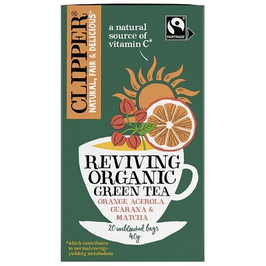 HERBATA ZIELONA Z ACEROLĄ, GUARANĄ I MATCHĄ 