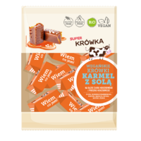 KRÓWKI SŁONY KARMEL BEZMLECZNE BEZGLUTENOWE BIO 150g 24429