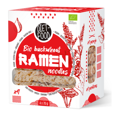 MAKARON (GRYCZANY) RAMEN BEZGLUTENOWY BIO 280g 