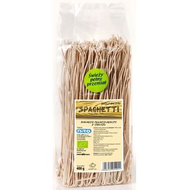 MAKARON (ORKISZOWY RAZOWY) SPAGHETTI BIO 400g 
