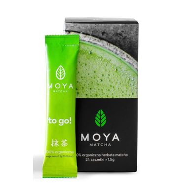 HERBATA ZIELONA MATCHA W PROSZKU W SASZETKACH BIO (24 x 1,5g) 36g 