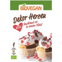 POSYPKA DEKORACYJNA CZERWONE SERCA BEZGLUTENOWA BIO 35g 16170