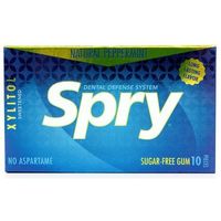 GUMA DO ŻUCIA Z KSYLITOLEM O SMAKU MIĘTY PIEPRZOWEJ BEZGLUTENOWA (10szt.) 12g 18274