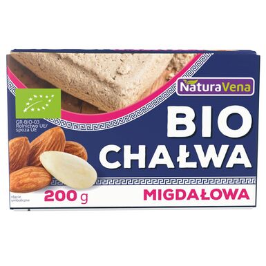 CHAŁWA Z MIGDAŁAMI BIO 200g 