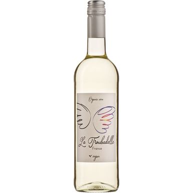 WINO LA TROUBADELLE BIAŁE WYTRAWNE BIO 0,75L (FRANCJA)