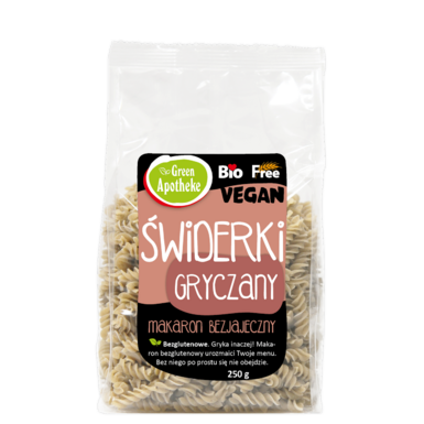 MAKARON (GRYCZANY) ŚWIDERKI BEZGLUTENOWY BIO 250g 