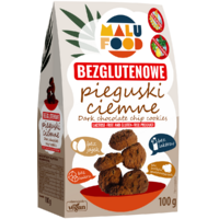 CIASTKA PIEGUSKI CIEMNE BEZ CUKRU BEZGLUTENOWE 100g 24647