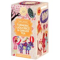 HERBATKA Z KURKUMĄ, IMBIREM I LUKRECJĄ BIO (20 x 1,75g) 35g 21174