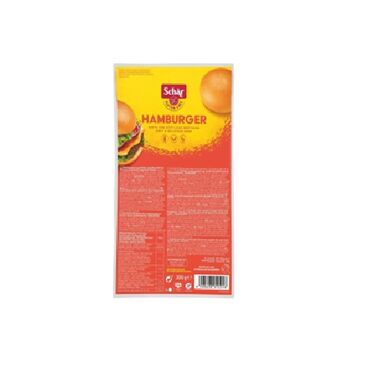 BUŁKI DO HAMBURGERÓW BEZGLUTENOWE (4 x 75g) 300g 
