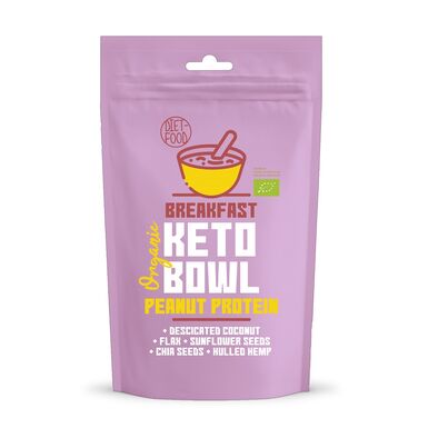 BOWL ŚNIADANIOWY BIAŁKO ORZECHOWE KETO BIO 200g 