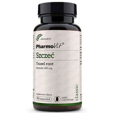 SZCZEĆ POSPOLITA EKSTRAKT (400 mg) BEZGLUTENOWA 90 KAPSUŁEK 