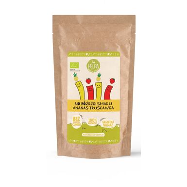 RÓŻDŻKI SMAKU MIX ANANAS TRUSKAWKA (LIOFILIZOWANE OWOCE) BIO (10 x 2g) 20g 