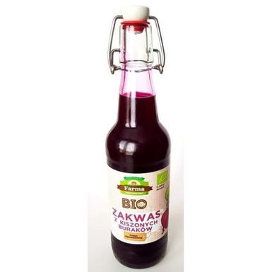 ZAKWAS Z BURAKÓW KISZONYCH BEZGLUTENOWY BIO 500ml 