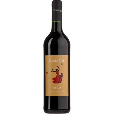 WINO CANTA RIDE SICILIA CZERWONE WYTRAWNE BIO 0,75L (WŁOCHY)