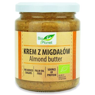 KREM Z PRAŻONYCH MIGDAŁÓW BIO 250g 