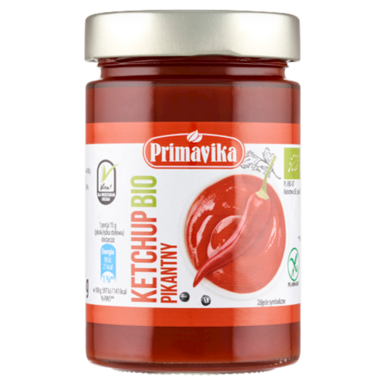 KETCHUP PIKANTNY BEZGLUTENOWY BIO 315g 