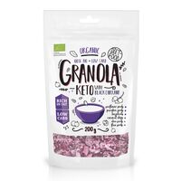 GRANOLA CZARNA PORZECZKA KETO BIO 200g 26067