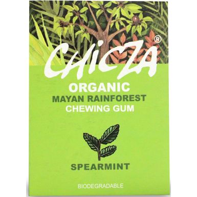 GUMA DO ŻUCIA O SMAKU ŁAGODNEJ MIĘTY (BIODEGRADOWALNA) BIO 30g 