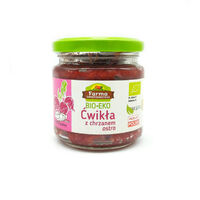 ĆWIKŁA Z CHRZANEM OSTRA BEZGLUTENOWA BIO 160g 28183