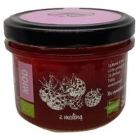 MIÓD NEKTAROWY WIELOKWIATOWY Z MALINĄ BIO 260g 21787