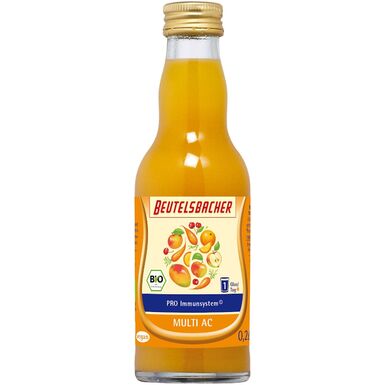 SHOT NA ODPORNOŚĆ JABŁKO MARCHEW POMARAŃCZA MANGO BIO 200ml 