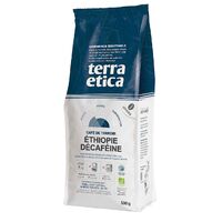 KAWA ZIARNISTA BEZKOFEINOWA ARABICA 100 % ETIOPIA FAIR TRADE BIO 500g 16535