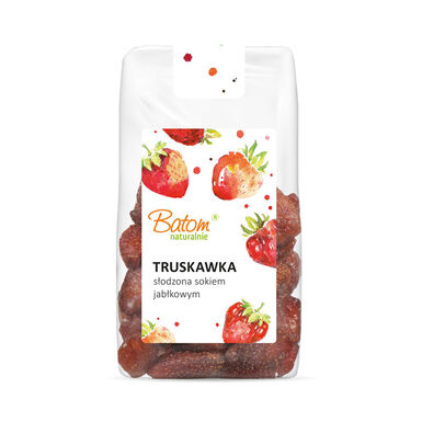 TRUSKAWKA SŁODZONA SOKIEM JABŁKOWYM 100g 