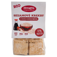 KRAKERSY Z SEZAMEM I SOSEM SOJOWYM BIO 100g 28969