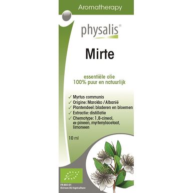 OLEJEK ETERYCZNY MIRT ZWYCZAJNY BIO 10ml 